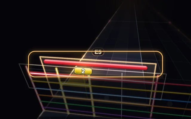 A power chord on Melodic’s note highway